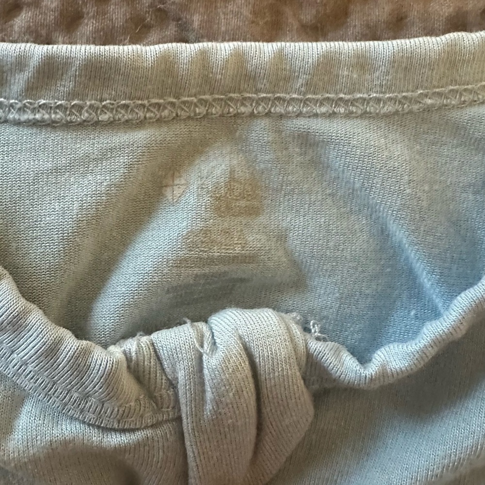 Kyte Baby
Light blue footless zippy